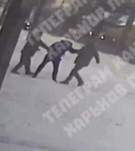 Forcible Mobilization in Kharkiv: TRC Officers Beat Man, Drag Him Into Van in Shocking Video